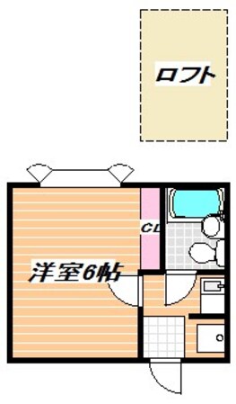 ローズアパートＢ9番館の物件間取画像